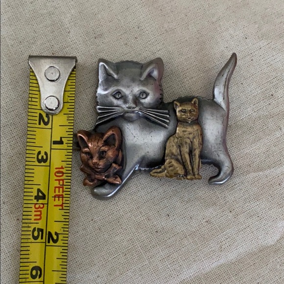 🖤VTG💕Cat Brooch - Picture 9 of 9